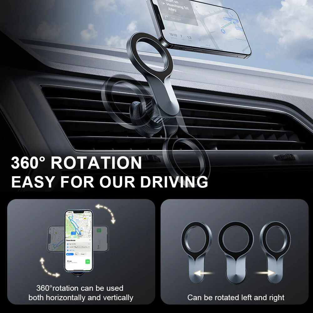 Sansai MagSafe Adjustable Car Vent Mount - Image 3