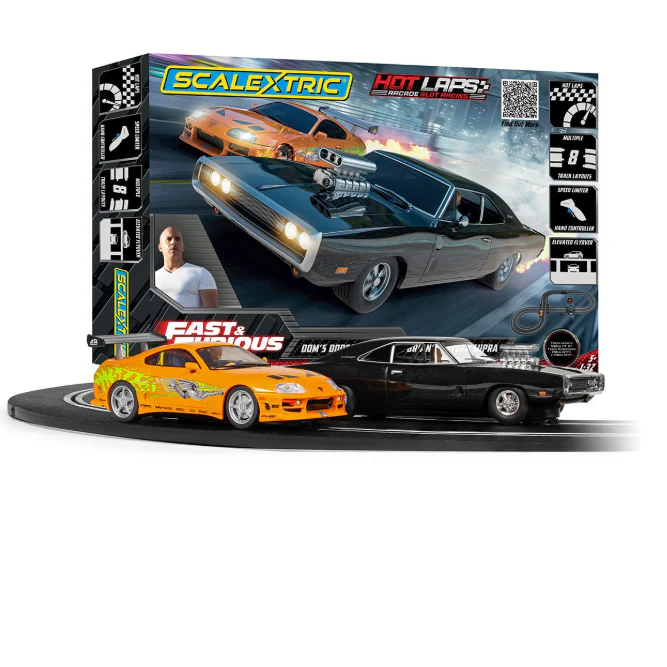 Scalextric 1/32 Fast and Furious Hot Laps Slot Car