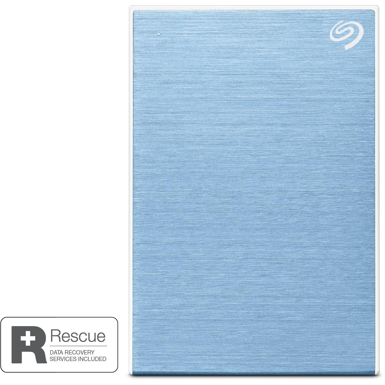 Seagate One Touch Portable 2TB Hard Drive (Blue) - Image 2