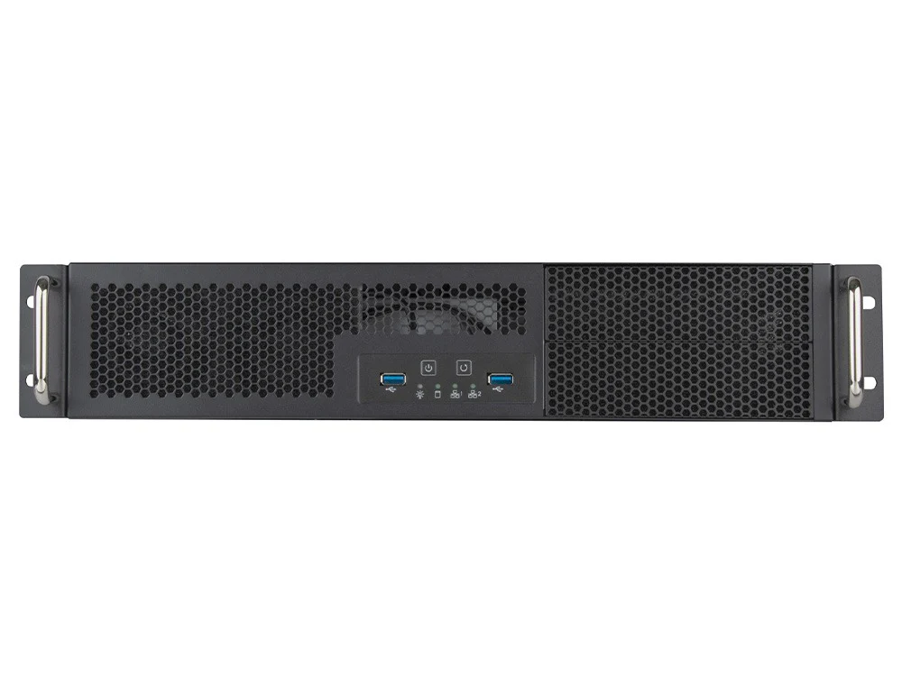 SilverStone 2U Mini Rackmount mATX Case (SST-RM23-502-MINI) - Image 2