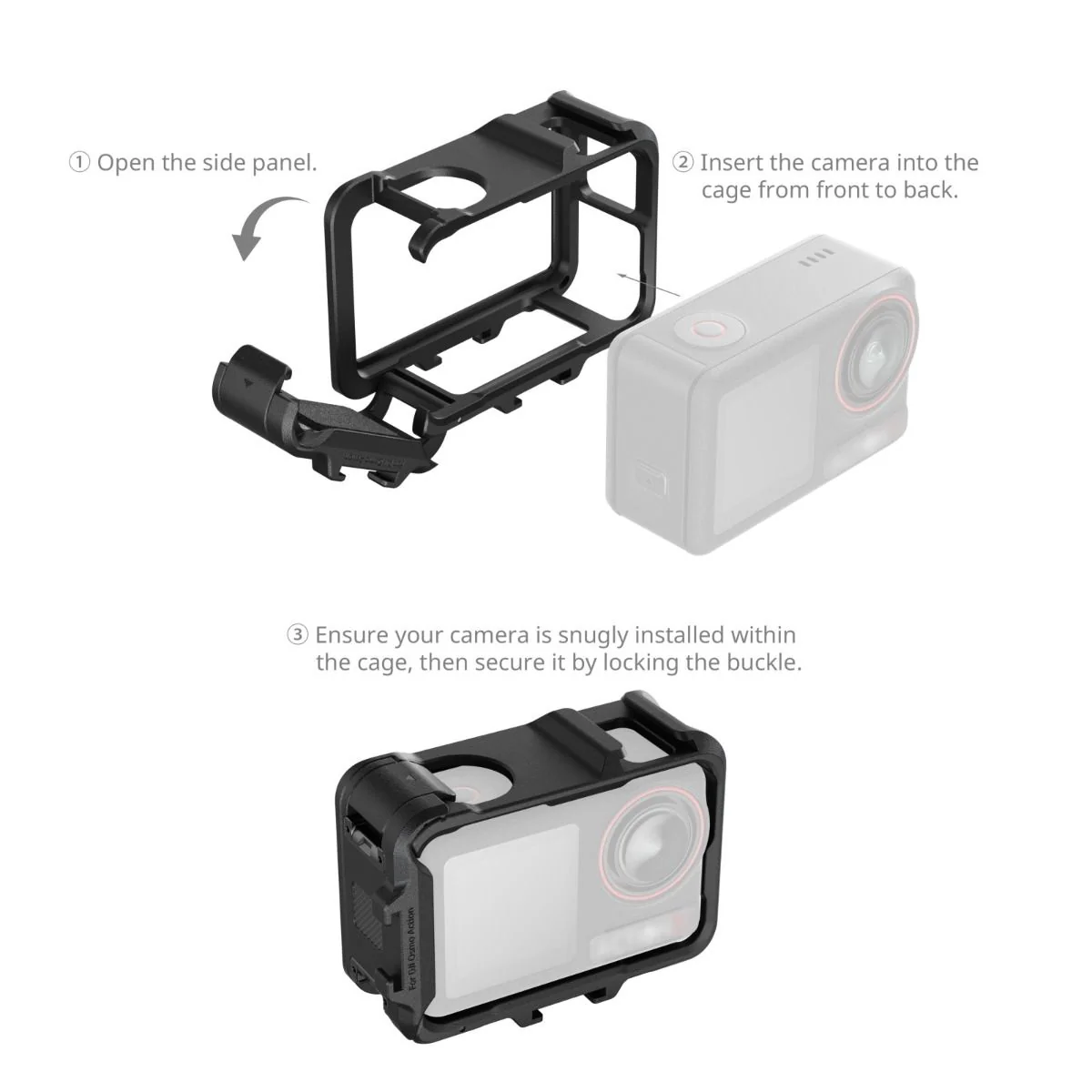 SmallRig Cage for DJI OSMO Action 5 Pro / 4 / 3 5135 - Image 3