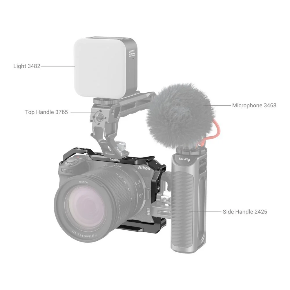 SmallRig Cage for Nikon Z 30 3858 - Image 7