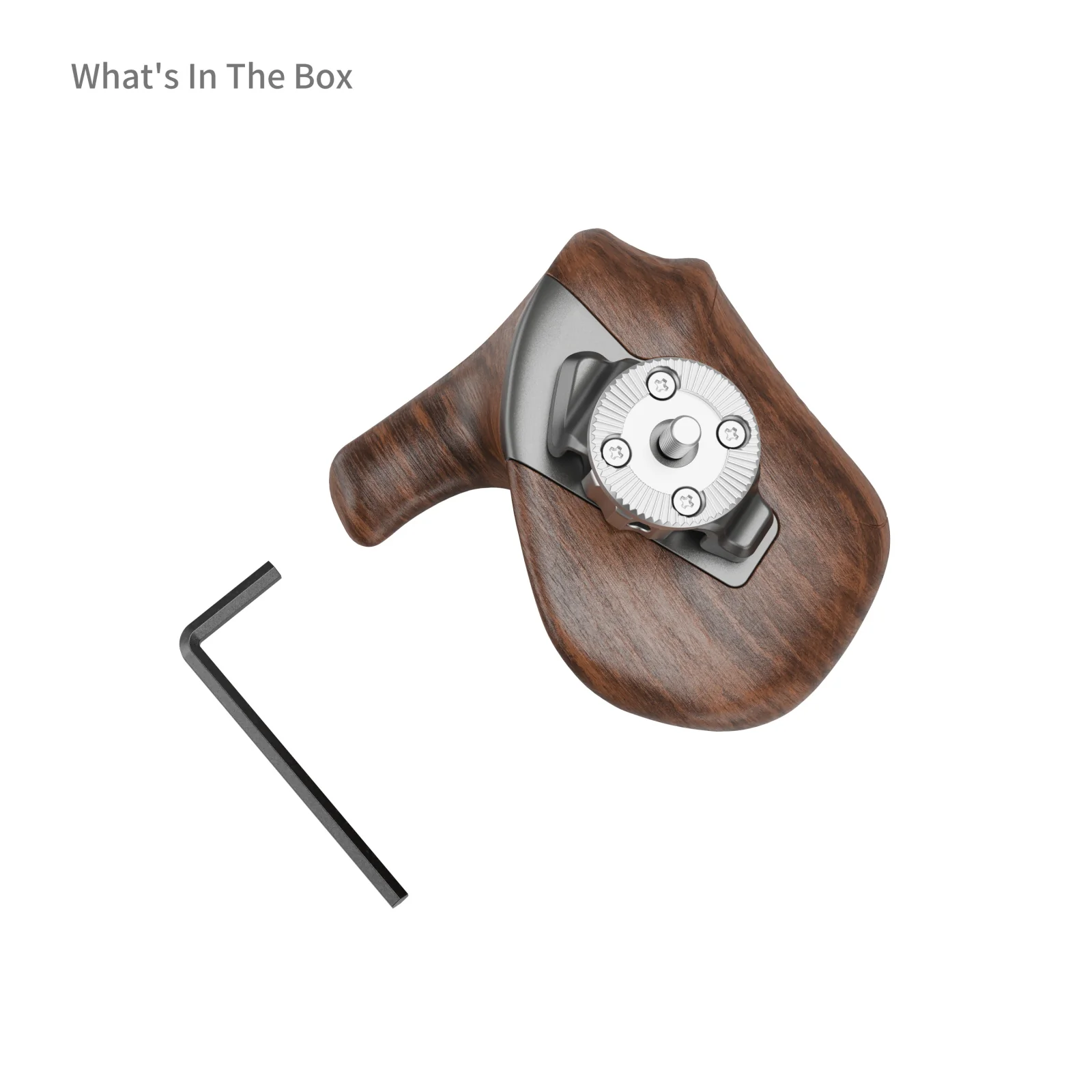SmallRig "ImageGrip" Series Wooden Handle with ARRI Rosette (Left Side) 5162 - Image 3