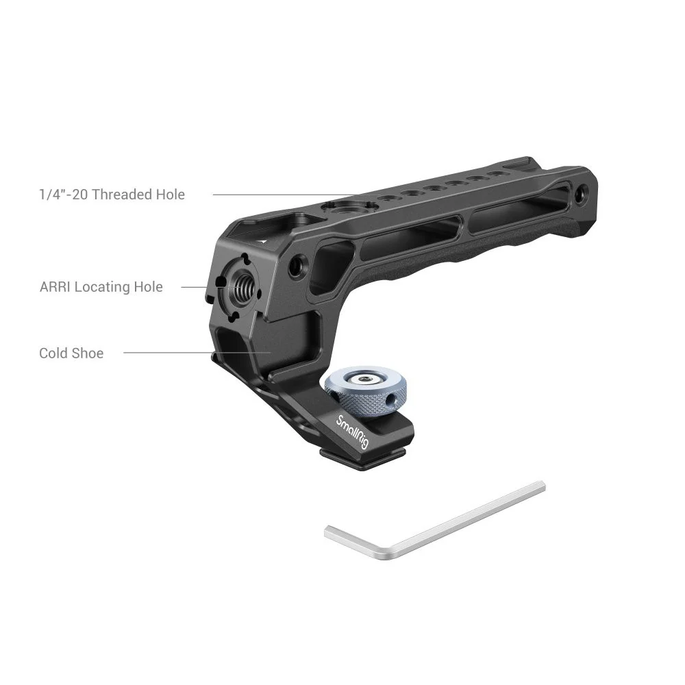 SmallRig Top Handle with Cold Shoe (Lite) 3764 - Image 3