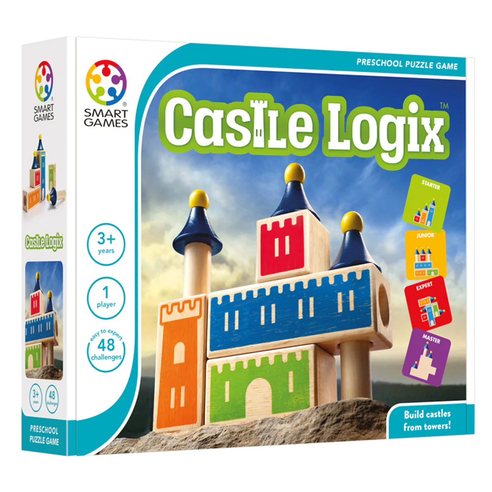 Smart Games Castle Logix Preschool Puzzle Building Blocks