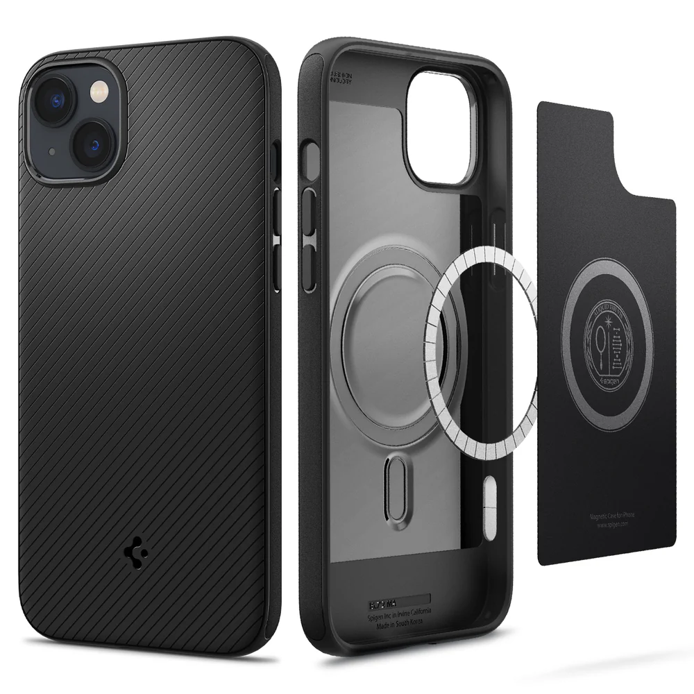 Spigen Apple iPhone 14 Plus Mag Armor (MagFit) Case - Black