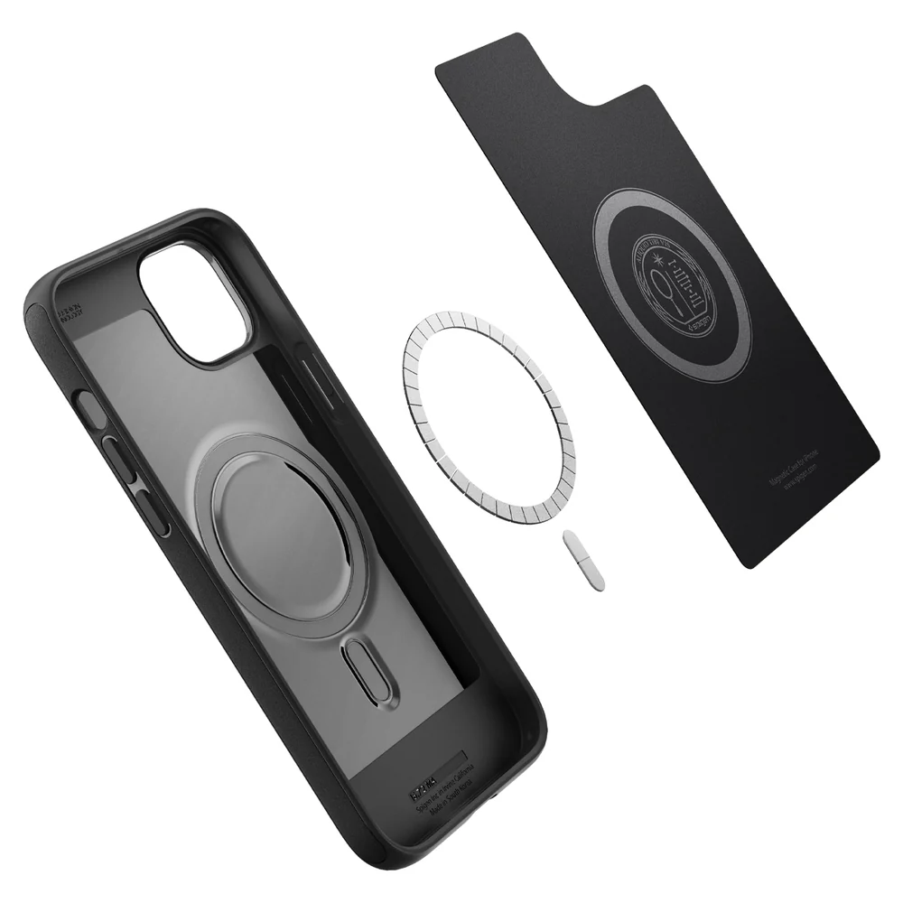 Spigen Apple iPhone 14 Plus Mag Armor (MagFit) Case - Black - Image 6