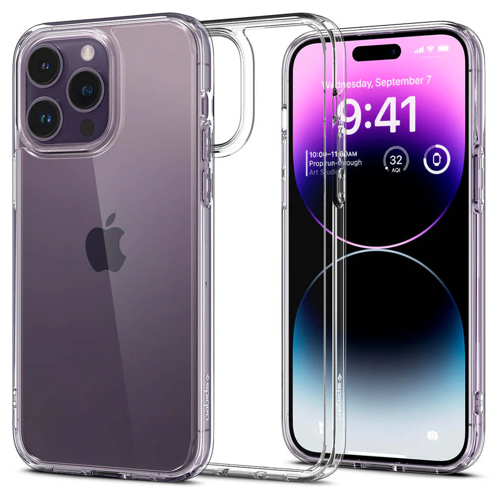 Spigen Apple iPhone 14 Pro Ultra Hybrid Case - Clear
