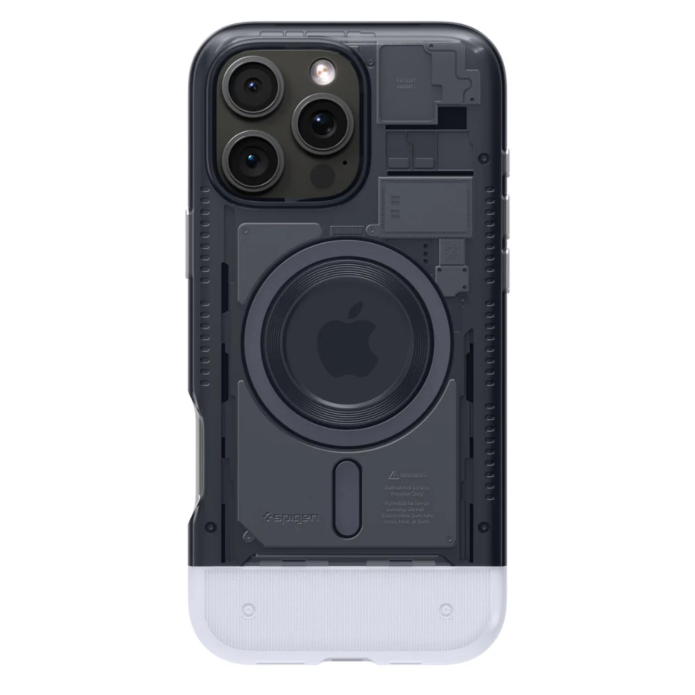 Spigen Apple iPhone 16 Pro Max Classic C1 (MagFit) Case - Graphite - Image 3