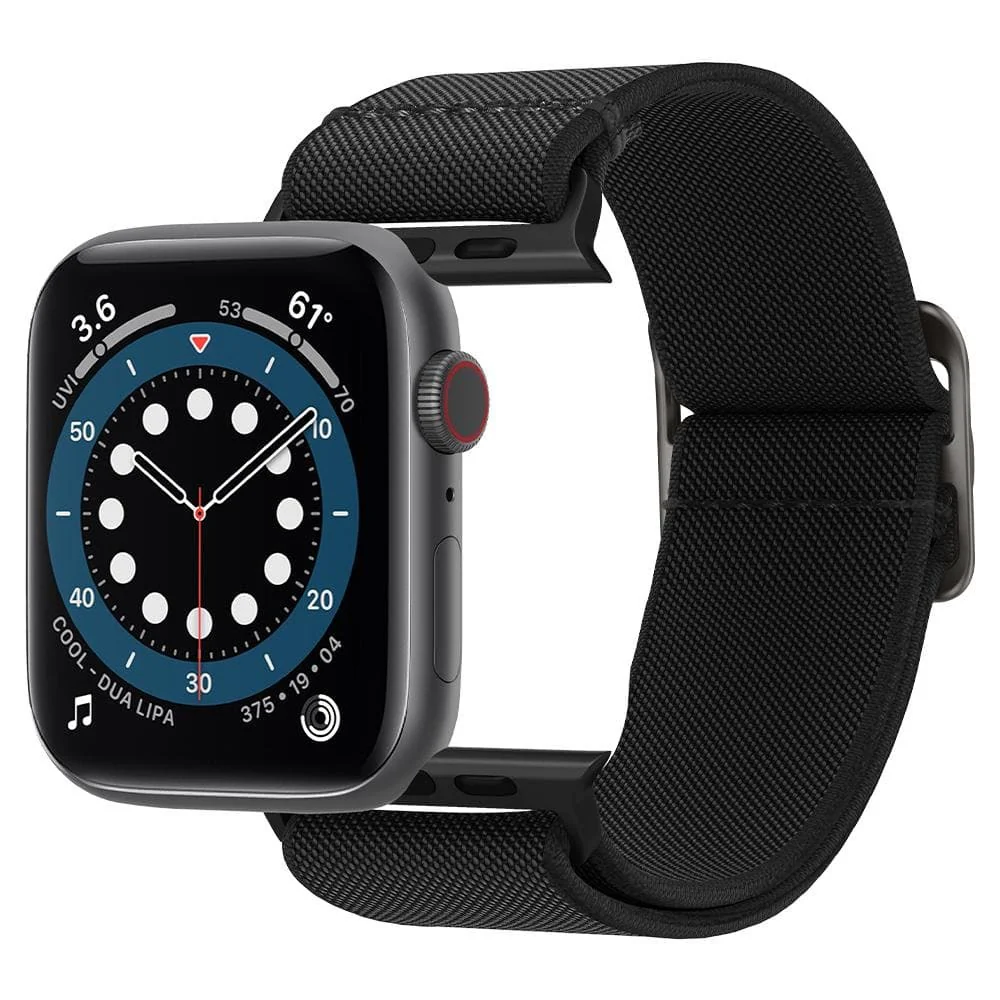 Spigen Apple Watch 42-49mm Lite Fit Wristband (Black) - Image 5