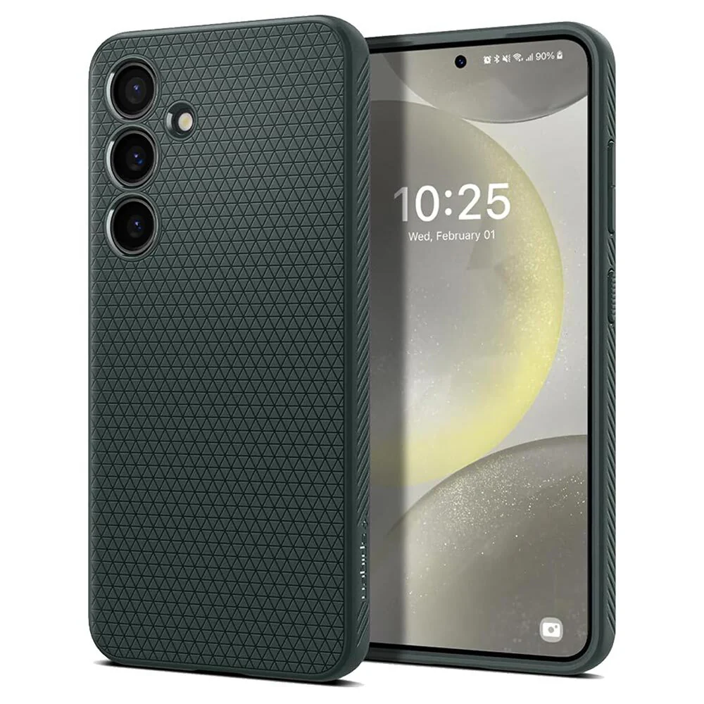 Spigen Samsung Galaxy S24 Liquid Air Case - Abyss Green