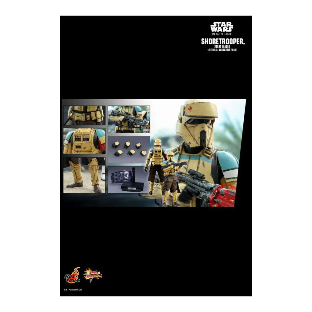 Star Wars: Rogue OneShoretrooper Squad Leader 1:6 Scale Action Figure - Image 6