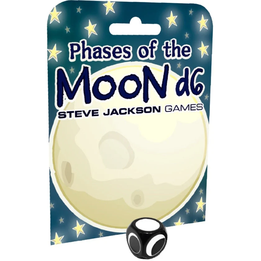 Steve Jackson Games Phases of the Moon D6