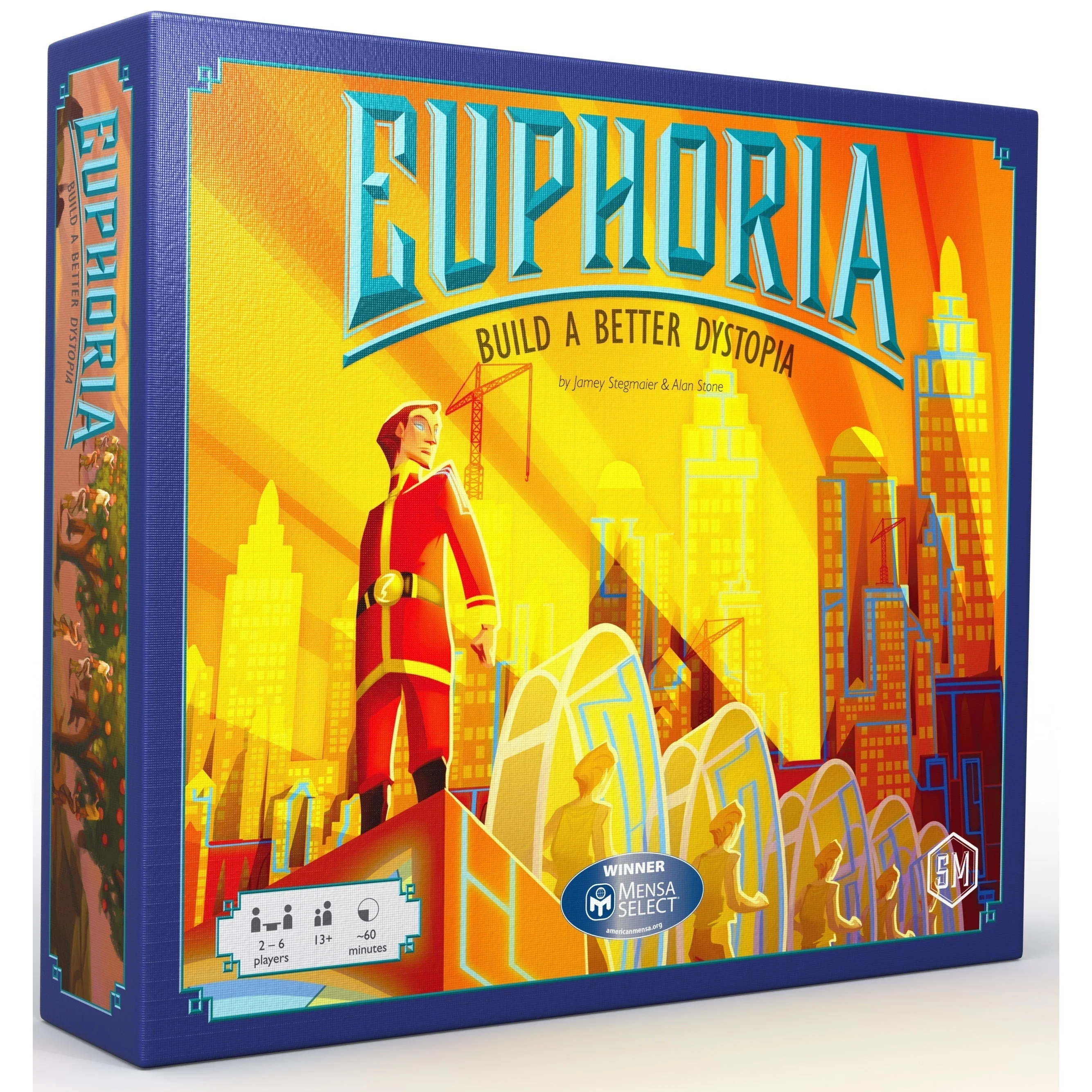 Stonemaier Games Euphoria: Build a Better Dystopia Game