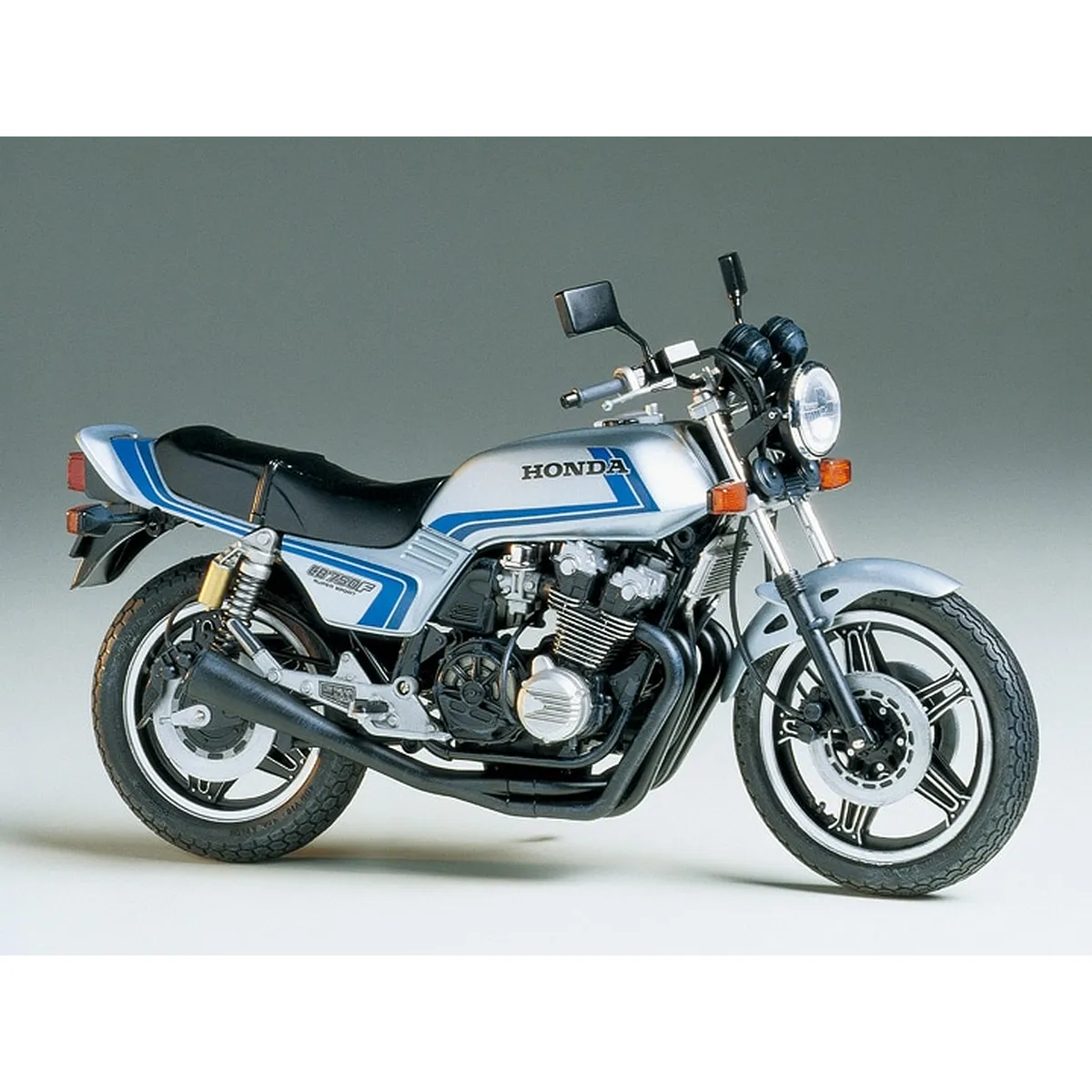 Tamiya 1/12 Honda CB750F Custom Tuned Motorcycle Scaled Plastic Model Kit - Image 2