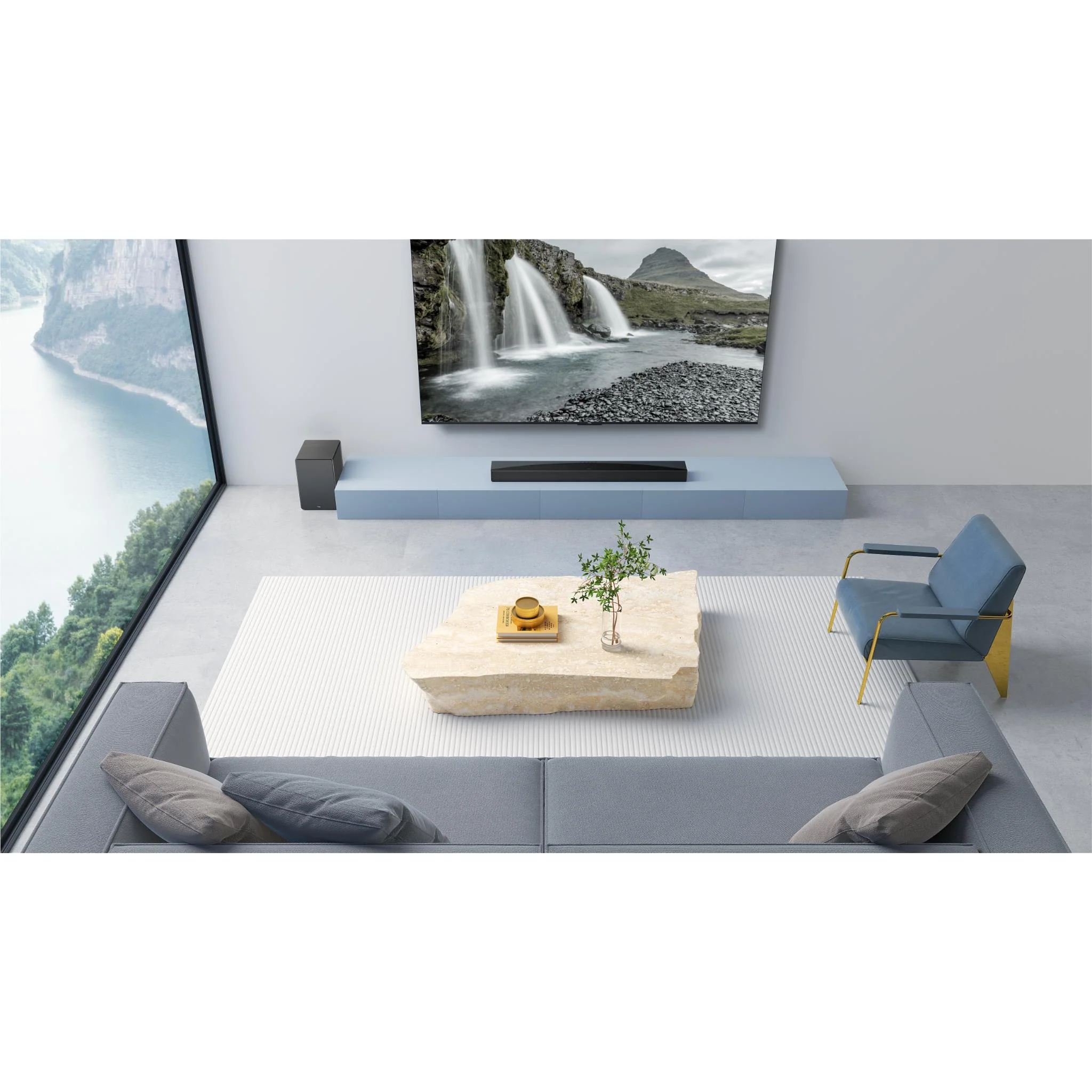 TCL Q65H 5.1 ch Dolby Atmos Soundbar with Wireless Subwoofer - Image 9