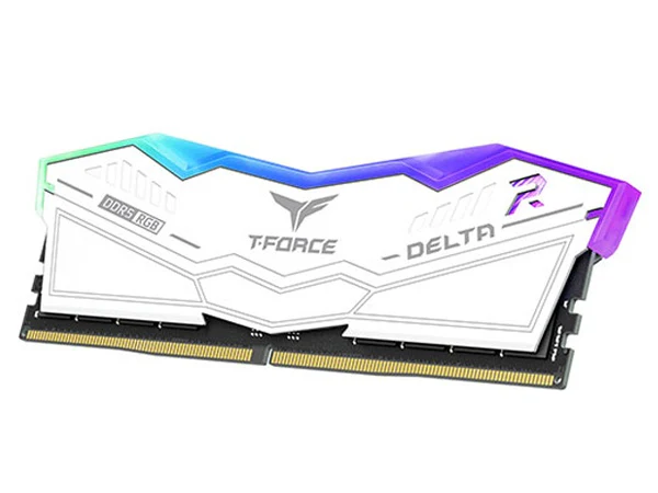 Team 32GB (2x16GB) FF4D532G6400HC40BDC01 T-Force Delta RGB White CL40 6400MHz DDR5 RAM - Image 3