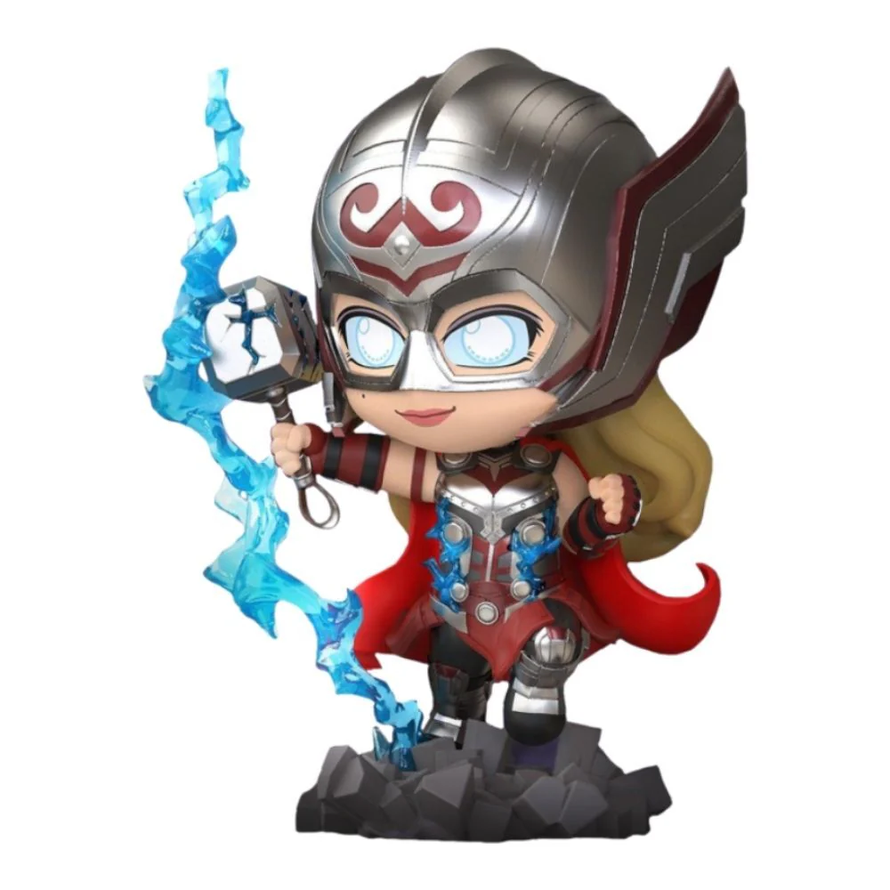 Thor 4 Love and Thunder Mighty Thor Battling Cosbaby Figure Collectable Toy