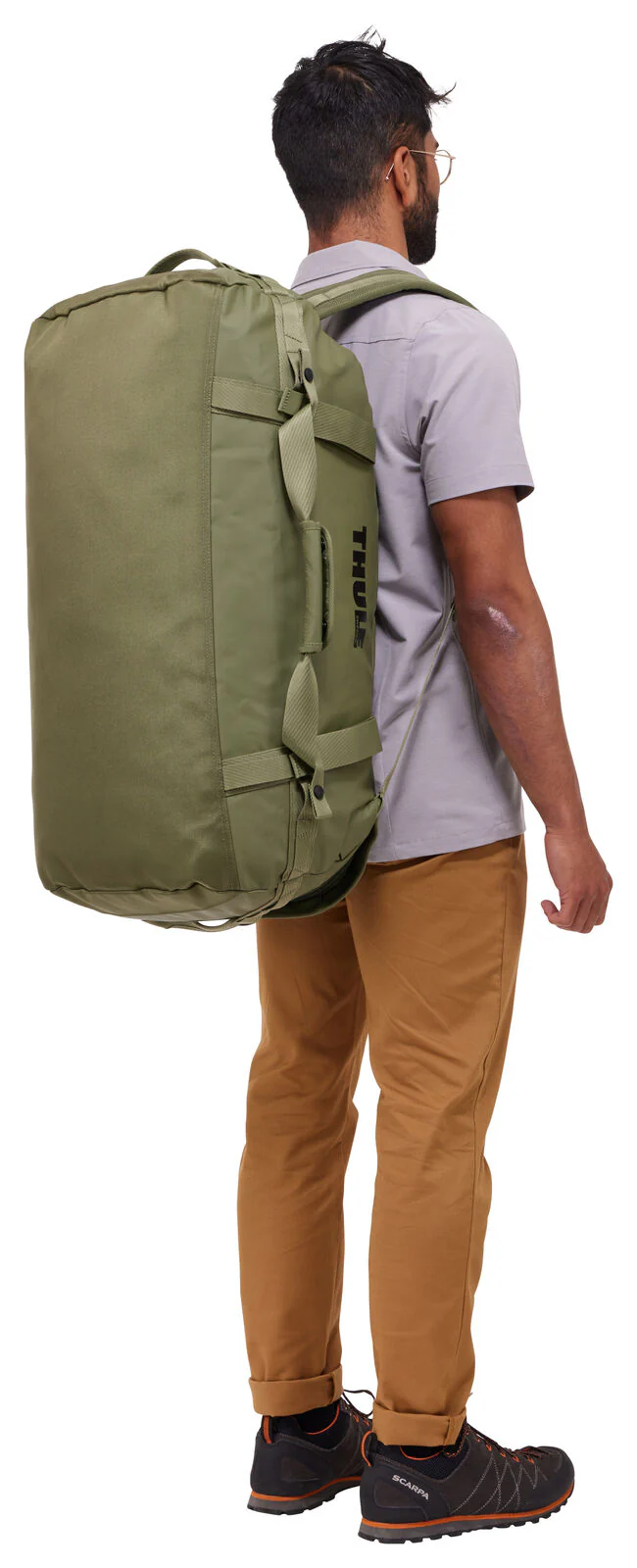 Thule Chasm Convertible Backpack Duffle 70L (Olivine) - Image 6