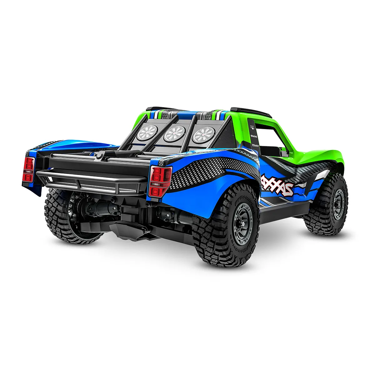 Traxxas Mini Slash 4X4 BL2S RC Short Course Truck Electric Brushless 4WD 1/16 Scale RTR - Orange - Image 4