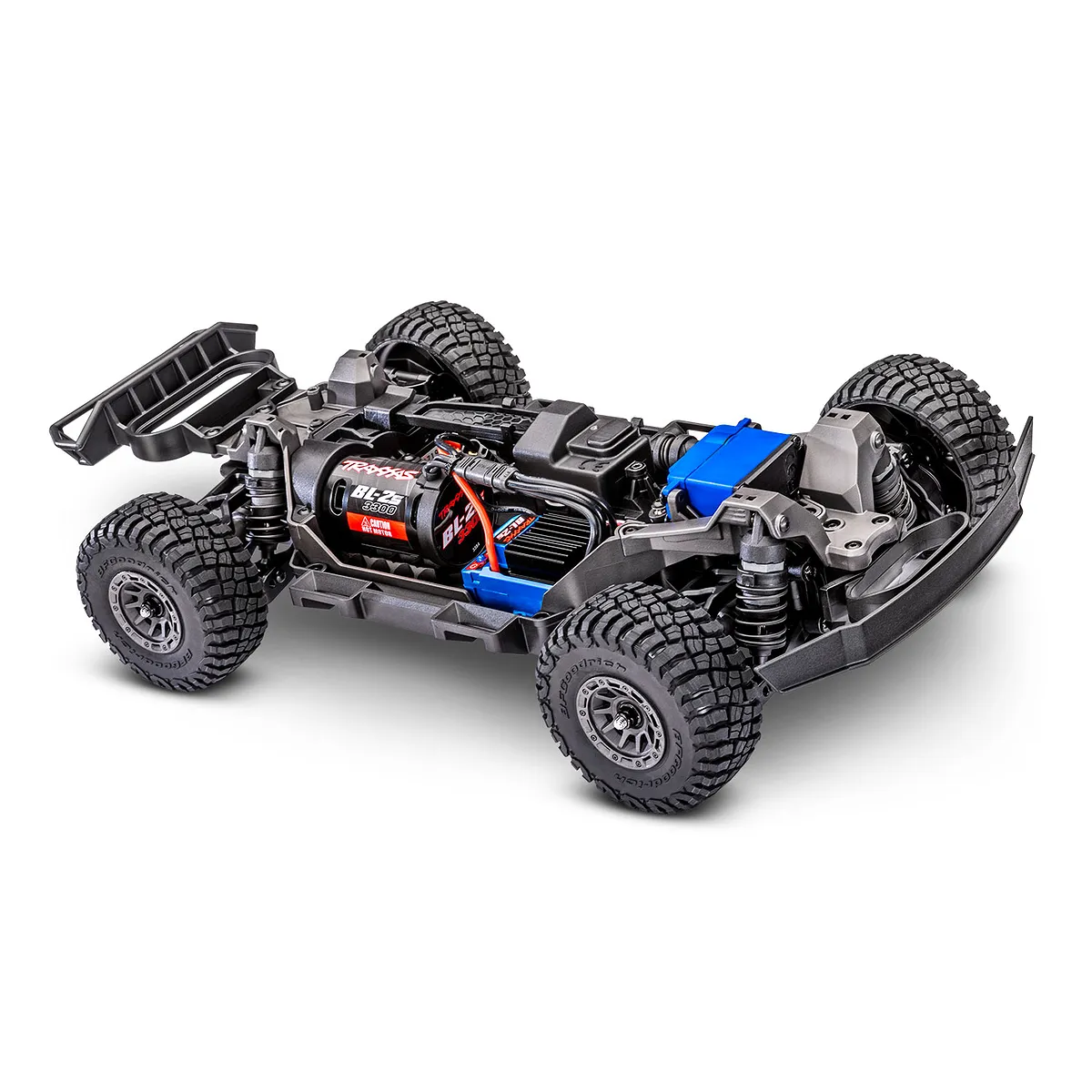 Traxxas Mini Slash 4X4 BL2S RC Short Course Truck Electric Brushless 4WD 1/16 Scale RTR - Orange - Image 8