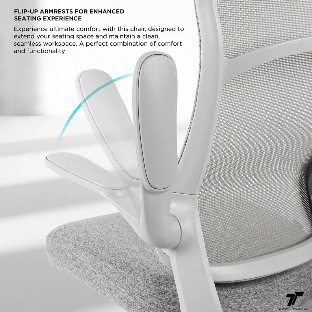 TT AIRFLEX Ergochair - Graphite Black - Image 5