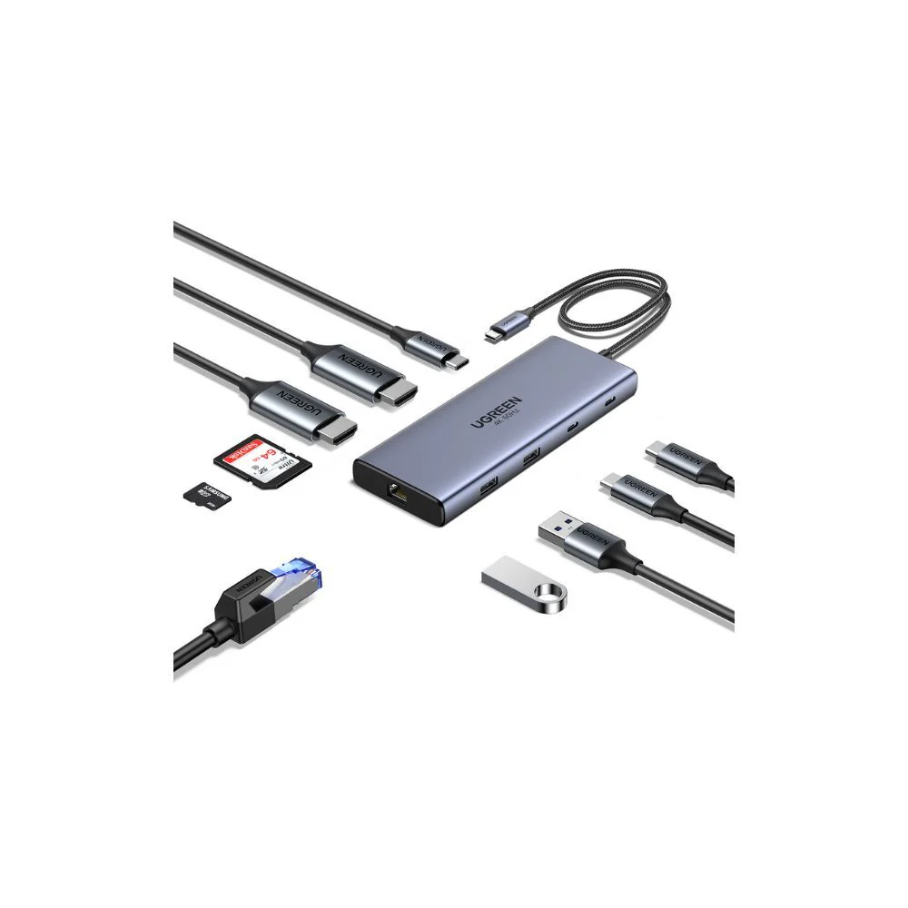 Ugreen 10-in-1 USB C Hub with Dual 4K display - Image 2