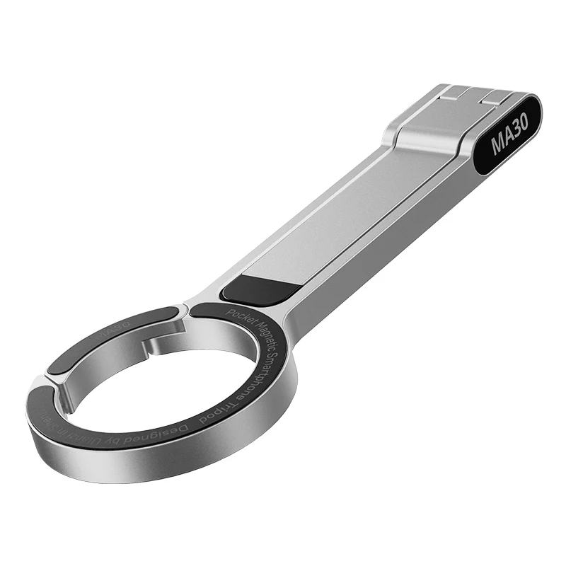 Ulanzi MA30 Carabiner-Mounted Phone Tripod (Silver) - Image 4