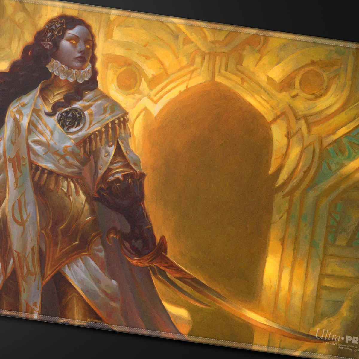 Ultra Pro: UP38925 Commander Series - Release 8 - Stitched Edge Playmat Elenda the Dusk Rose MtG - Image 4
