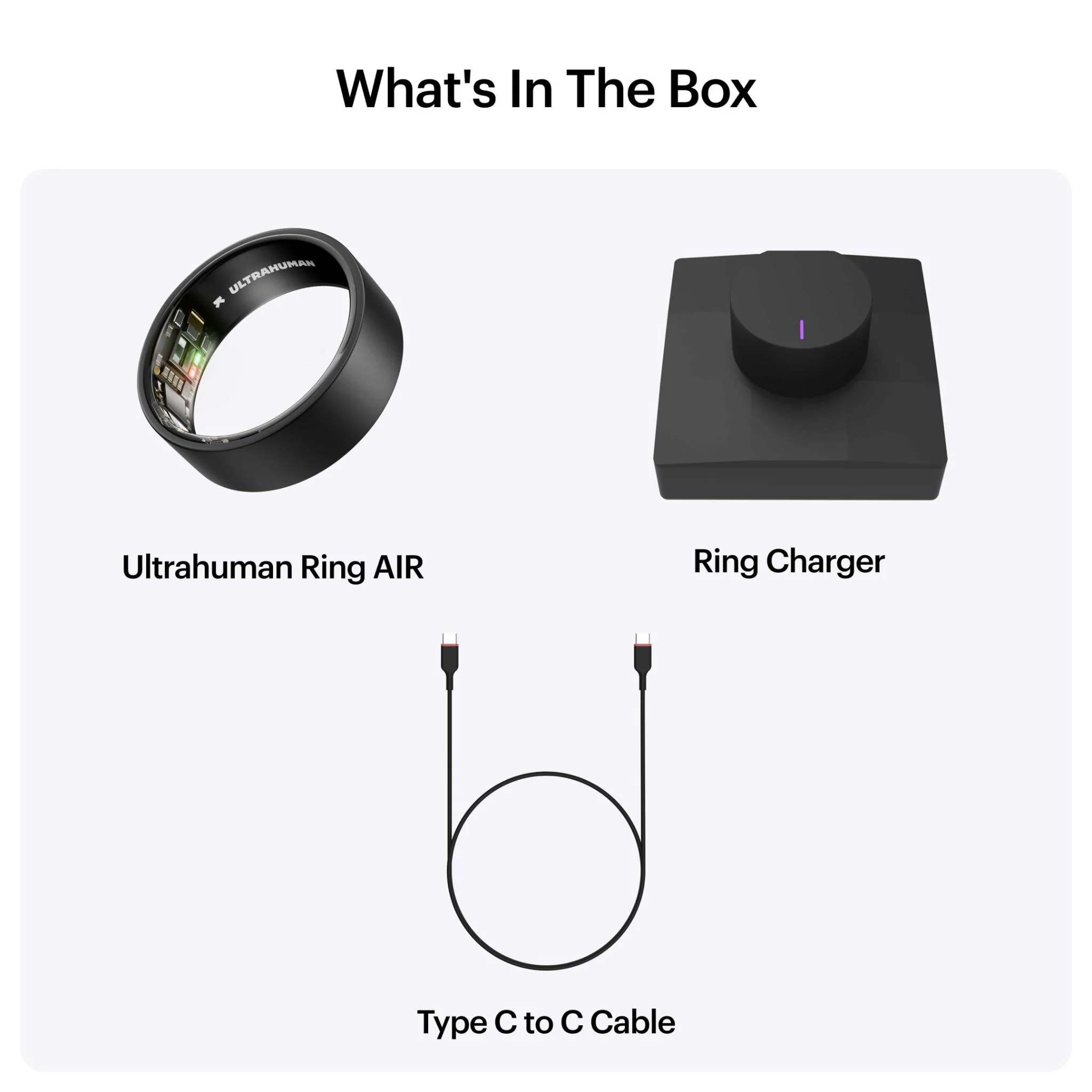 Ultrahuman Ring Air [Size 14] (Matte Grey) - Image 8
