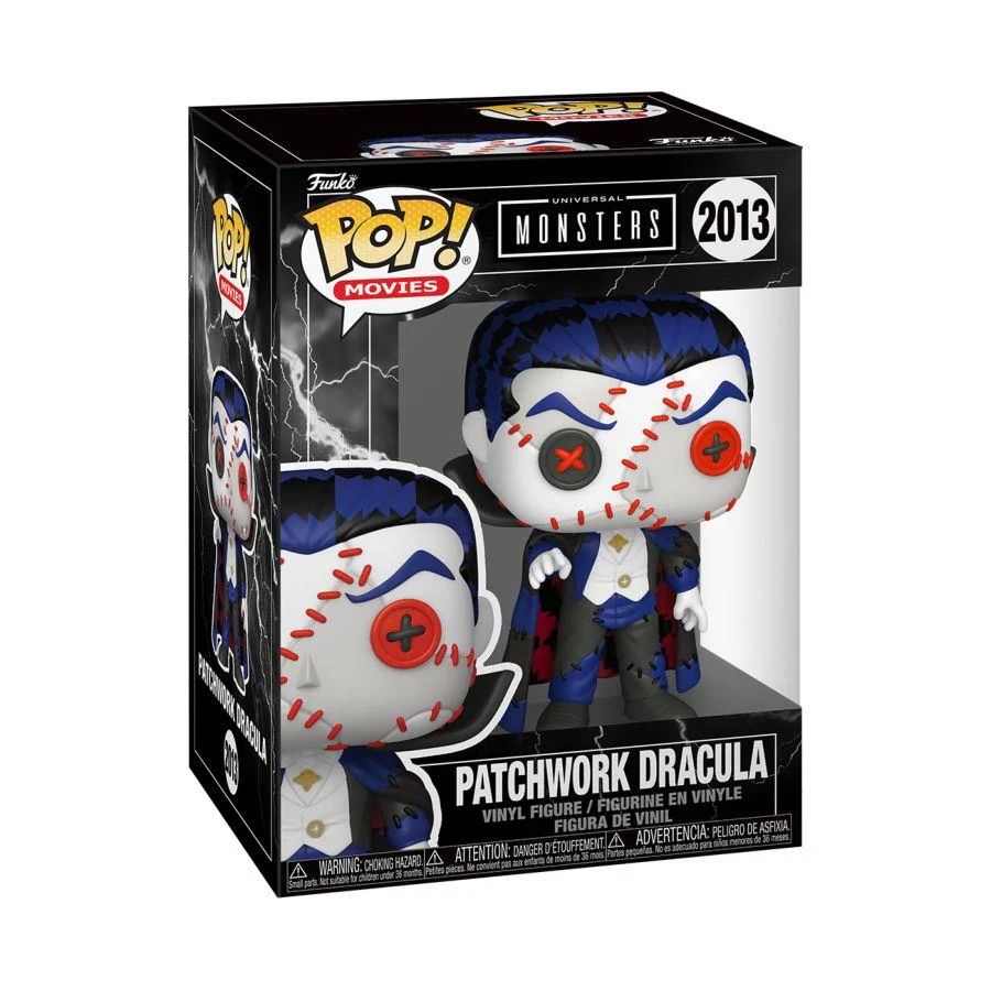 Universal Monsters - Dracula Patchwork Pop! Vinyl - Image 2