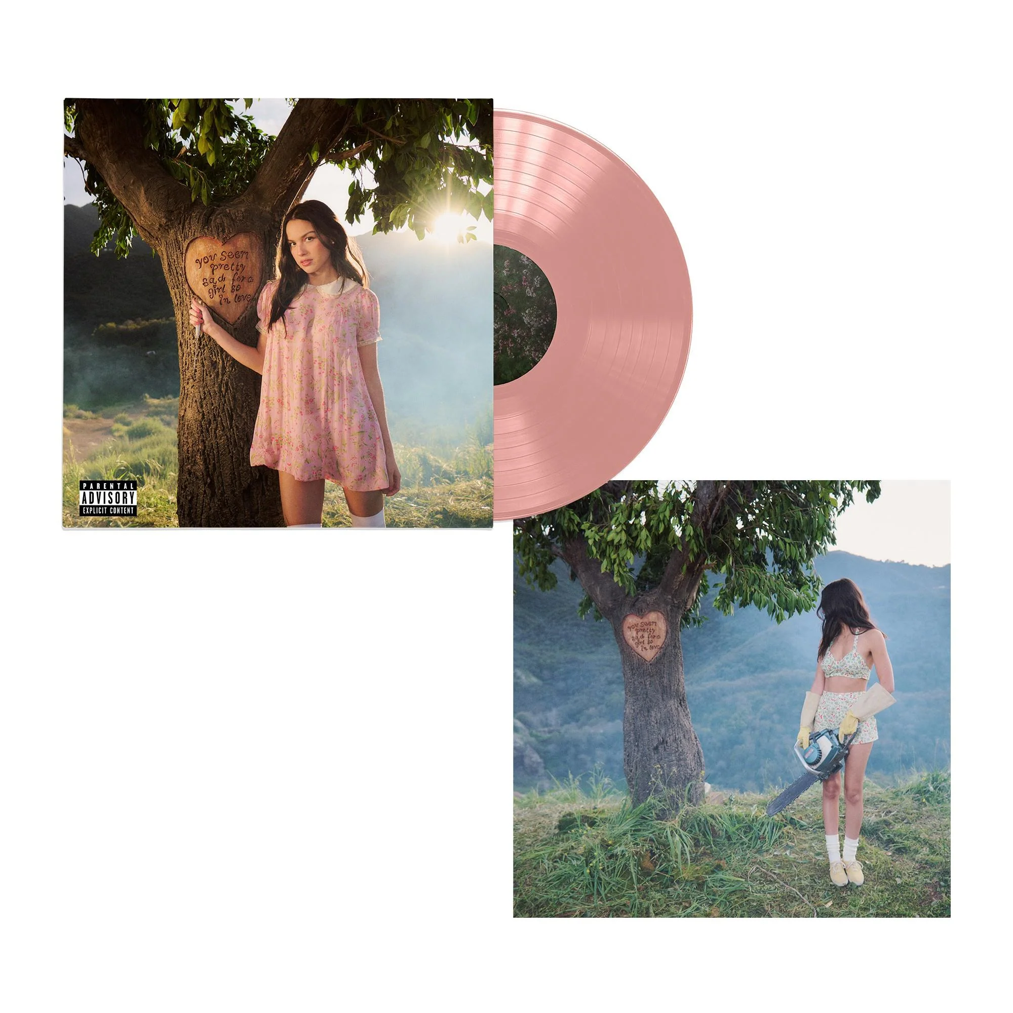you seem pretty sad for a girl so in love (JB AU Exclusive 'pretty sad' pink Vinyl) - Image 2