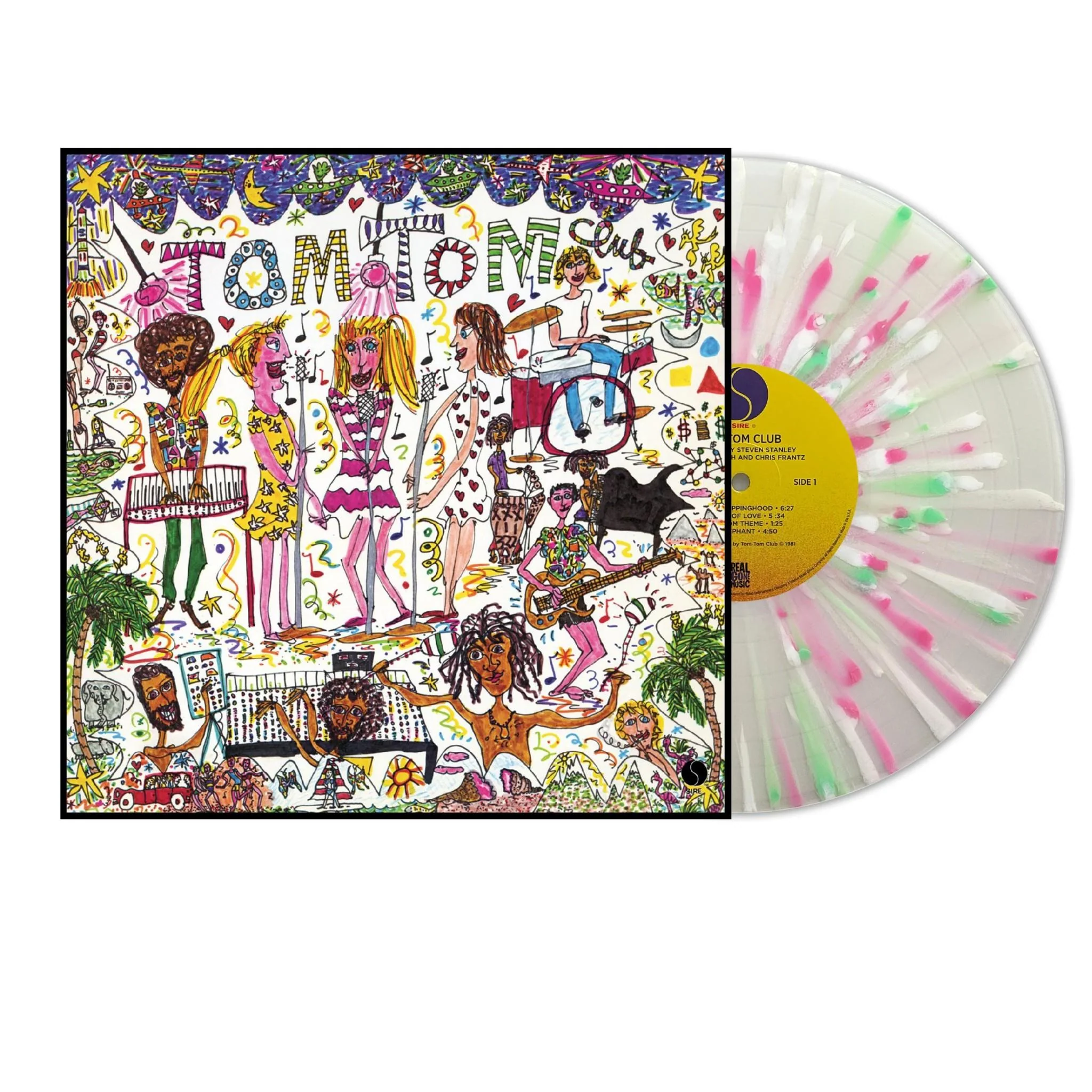 Tom Tom Club (Limited 45th Anniversary Clear/Green/Pink/White Splatter Vinyl)
