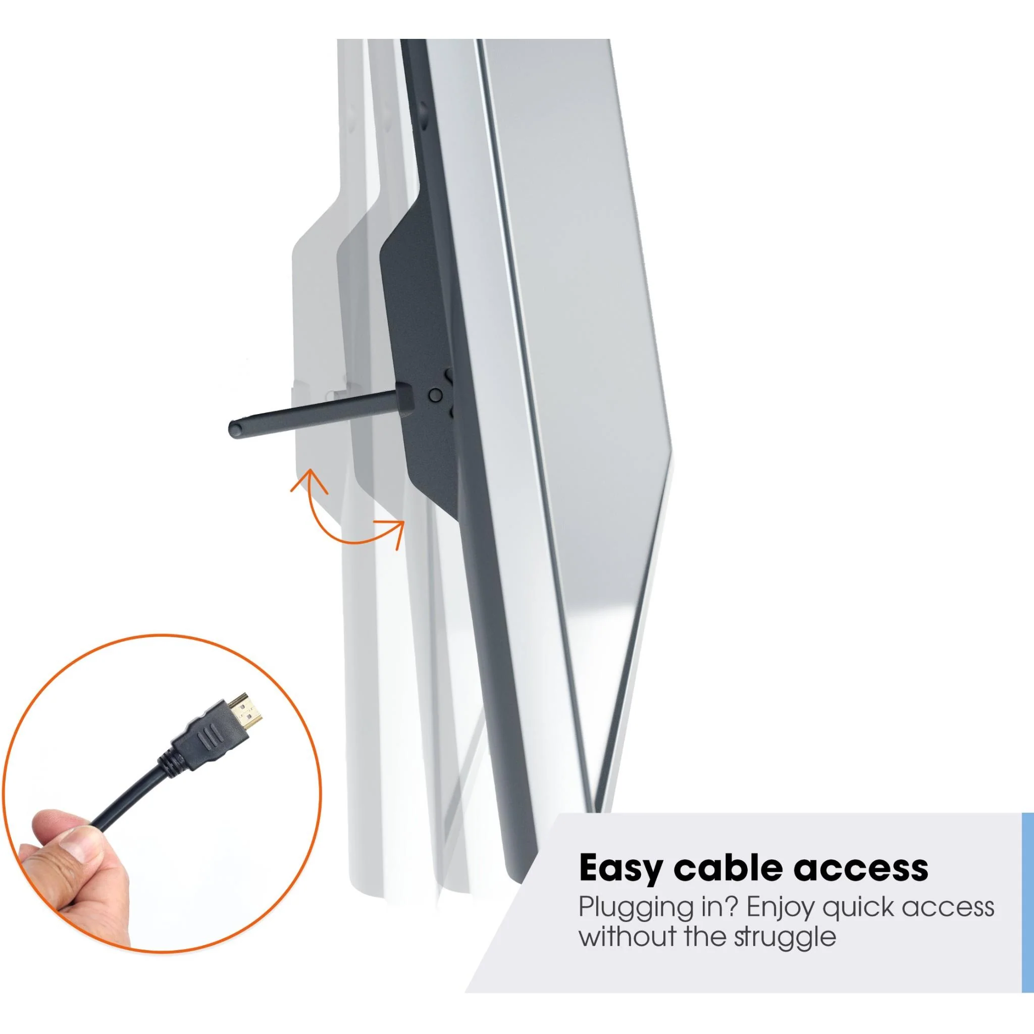Vogel's Comfort Fixed 19-50" TV Wall Mount (Black) - Image 4