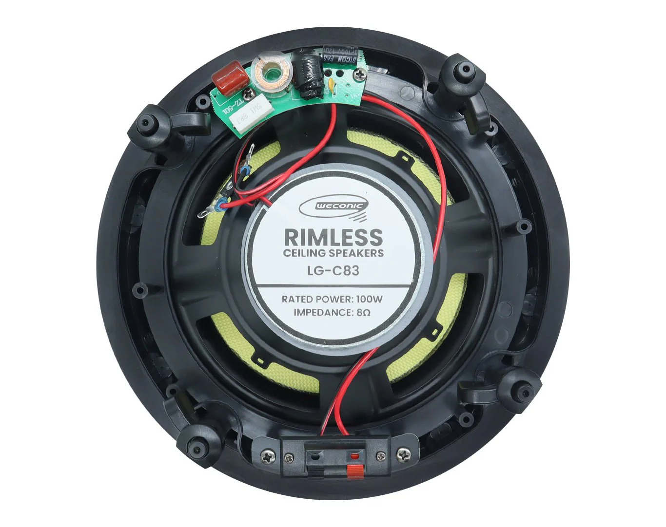 Weconic 8" Ceiling Speaker Package with 320W Bluetooth Amplifier LGC83 - Image 8