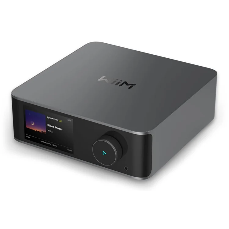 WiiM Ultra Wireless Audio Streamer and Digital Hub (Space Grey)