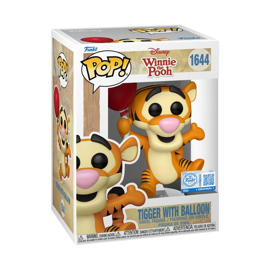 Winnie the Pooh - Tigger with Balloon Pop! Vinyl - Image 2
