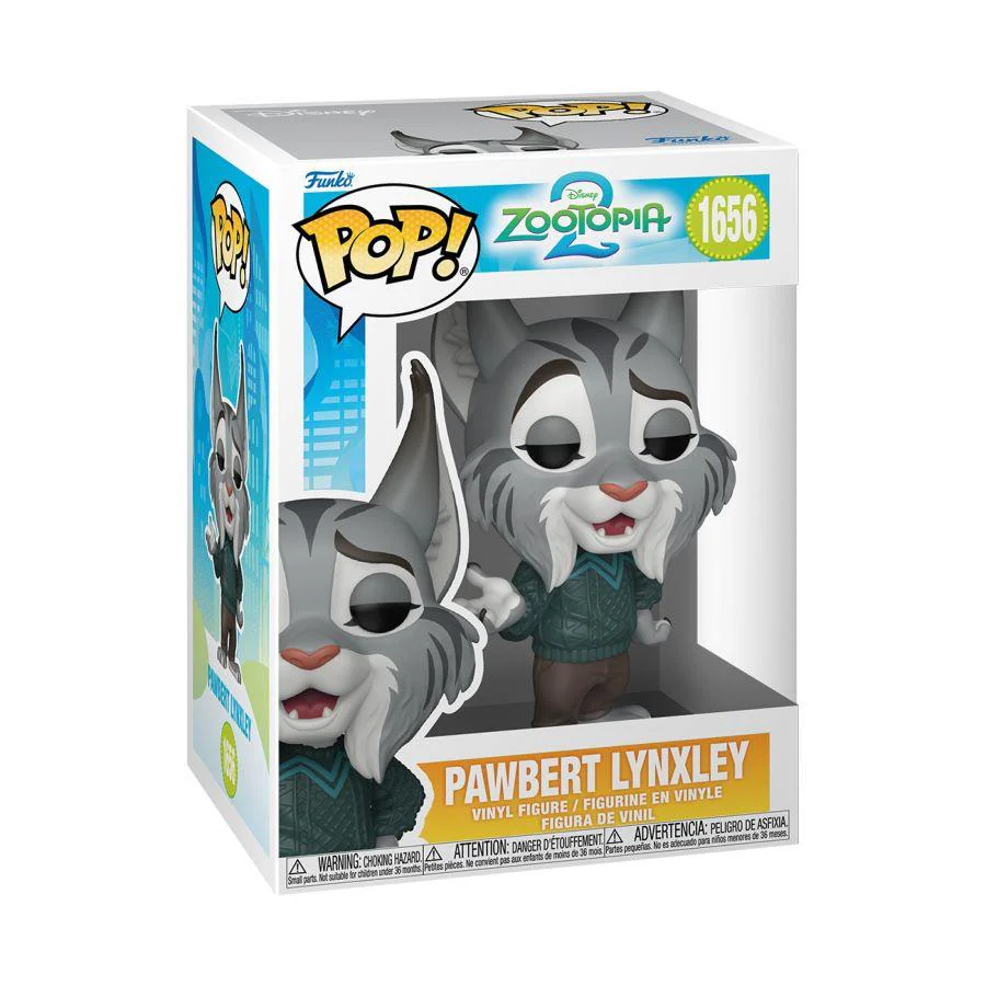 Zootopia 2 - Pawbert Lynxley Pop! Vinyl - Image 2